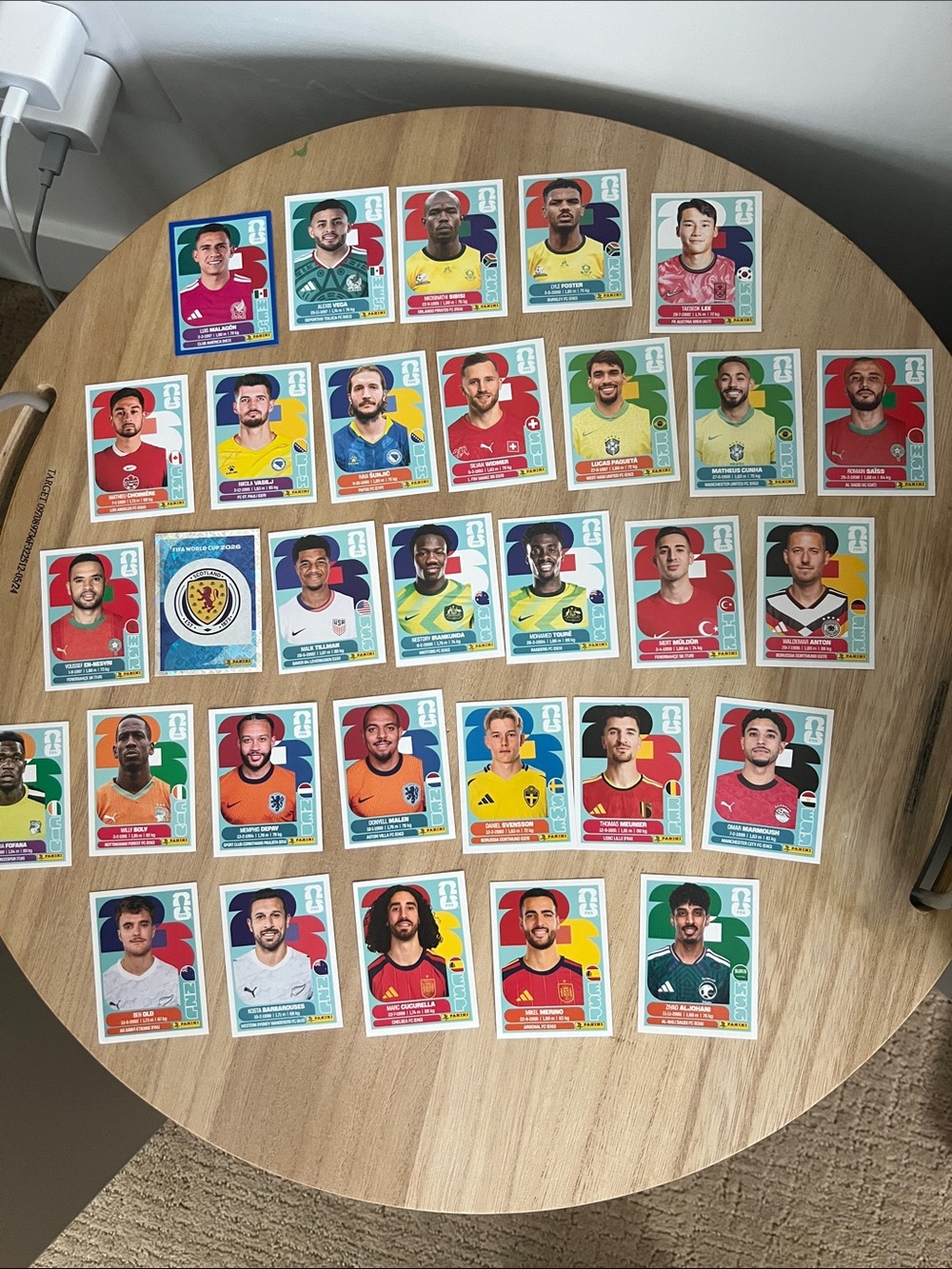 Panini World Cup Sticker Collection